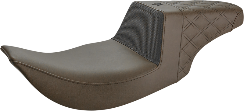 Unknown Industries Seat - Front Carbon Fiber/Black Gripper Lumbar/Rear Lattice Stitch - FXFB '18-'23