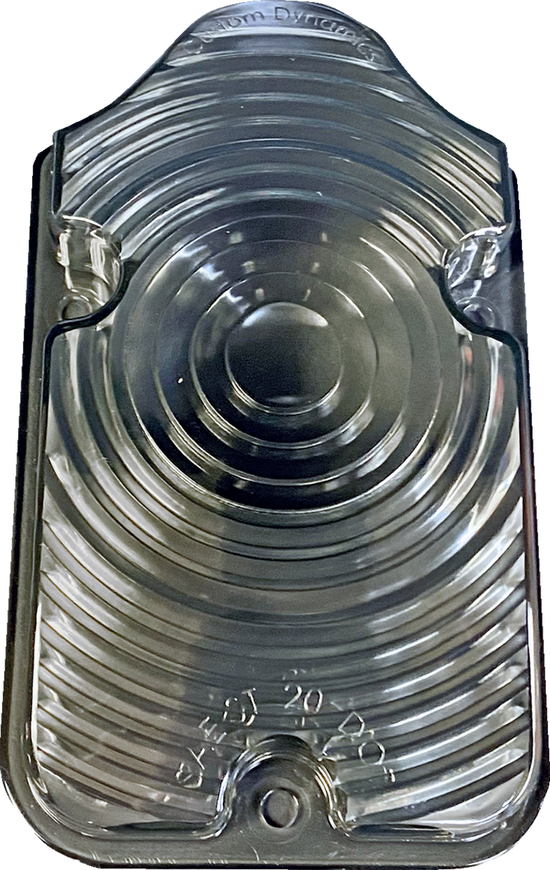 Tombstone Taillight Lens - Smoke