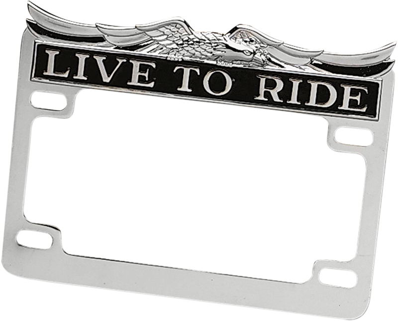 License Plate Frame - Chrome