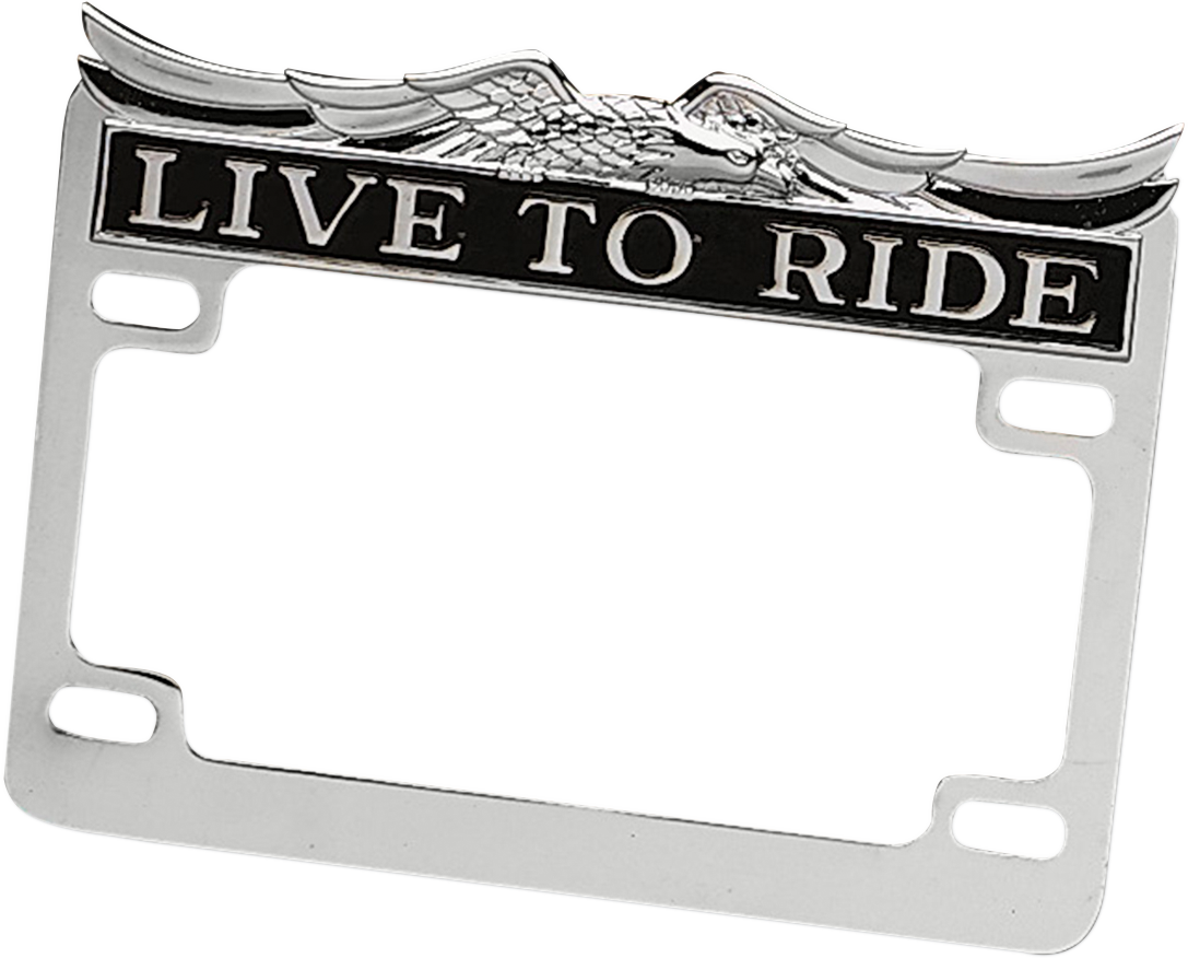 License Plate Frame - Chrome — Ramjet Racing