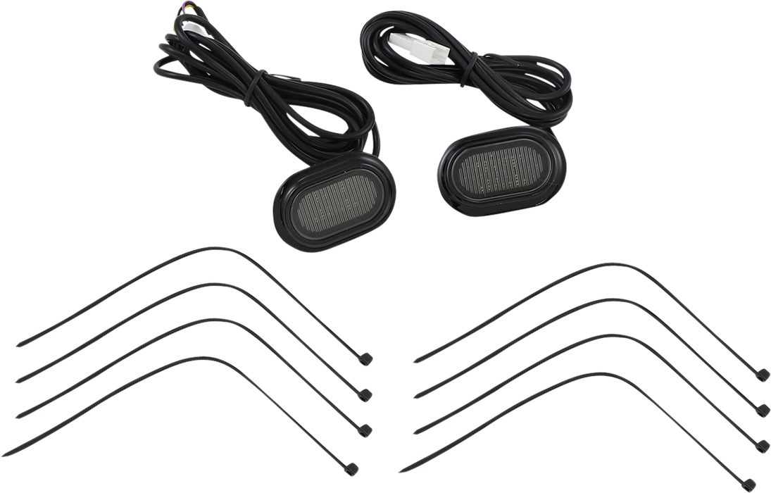 Antenna Grommet Light - Smoke Lens - Black