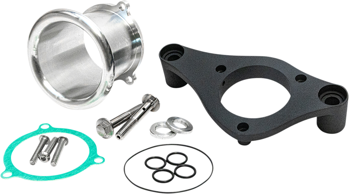 3" Velocity Stack with Backing Plate Kit - Black