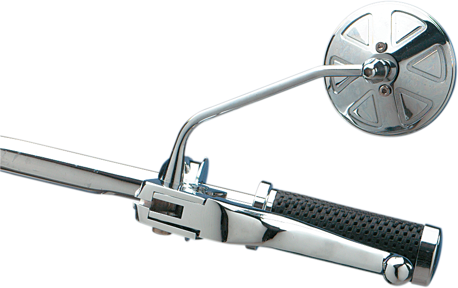 Mirror - Round Series - Side View - Stealth II/Thin - Chrome - Left/Right - Each