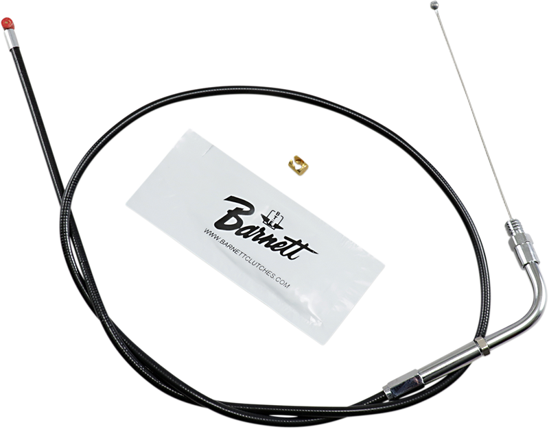 Black Vinyl Throttle Cable - 32" Length
