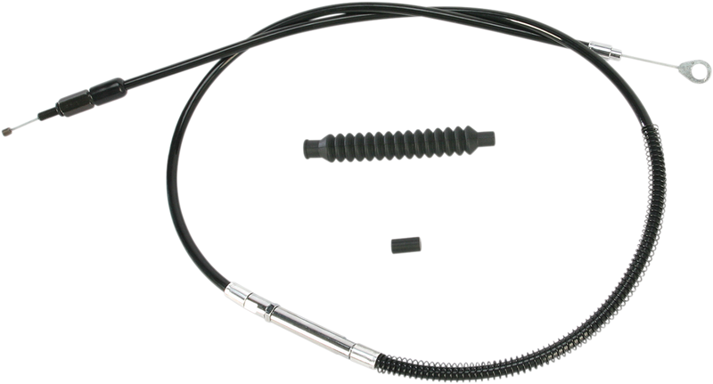 High-Efficiency Black Vinyl Clutch Cable - Standard Size