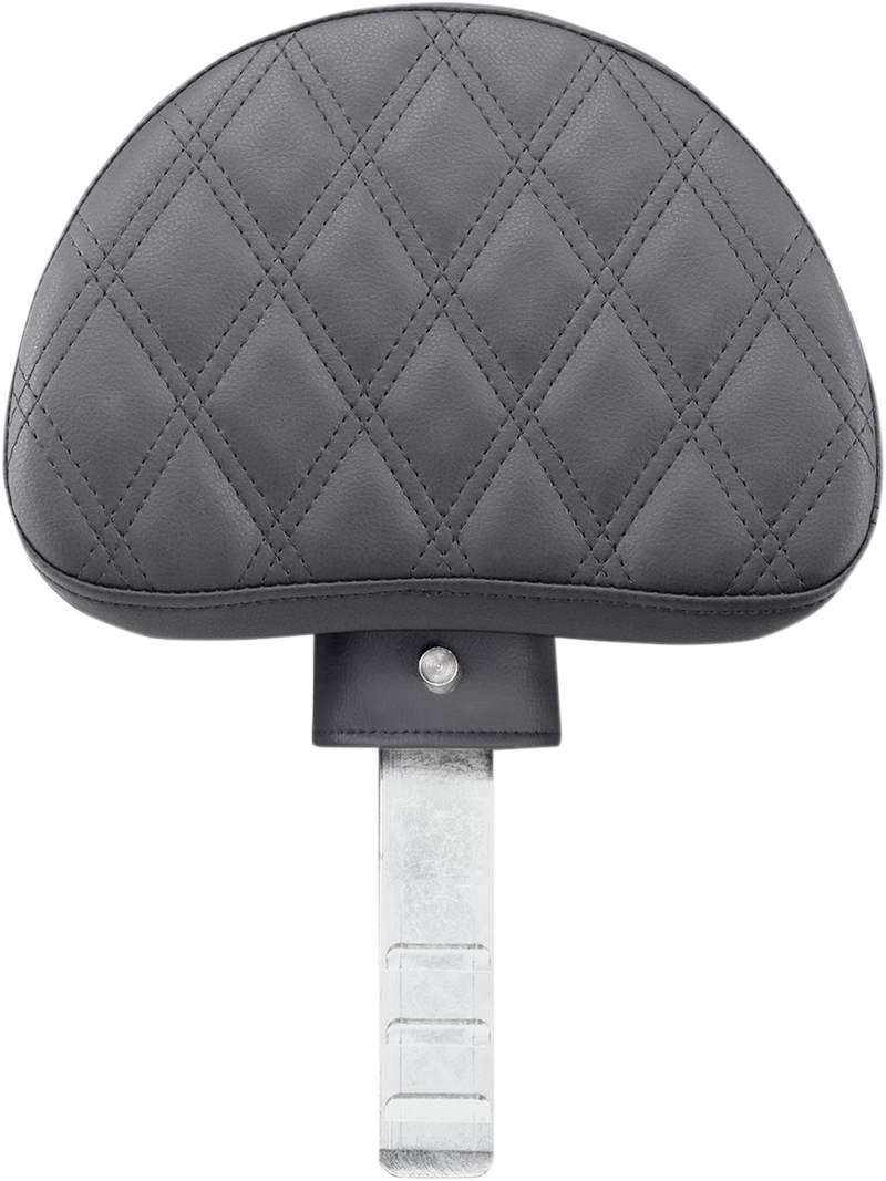Backrest - Lattice Stitched - Black