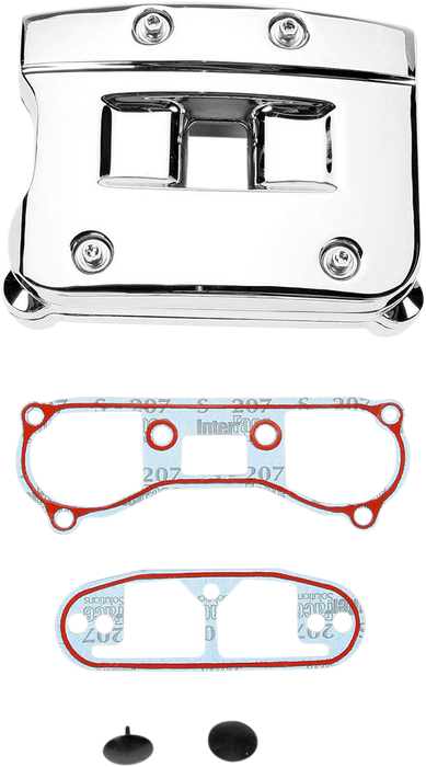 Rocker Box Cover - Chrome - Evo Big Twin