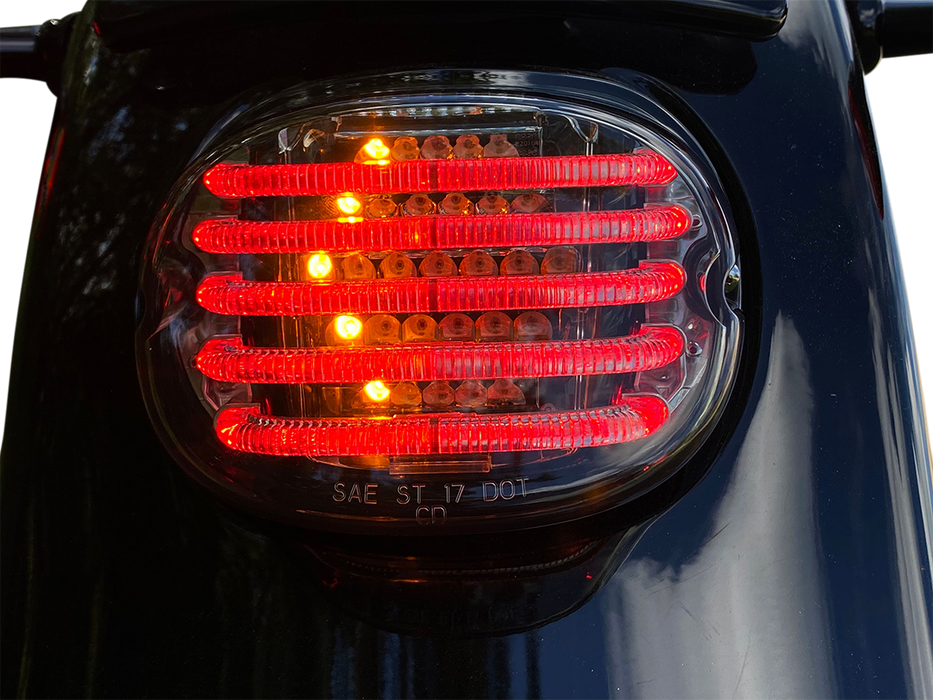 Taillight/Turn Signal - Top Window - Smoke Lens