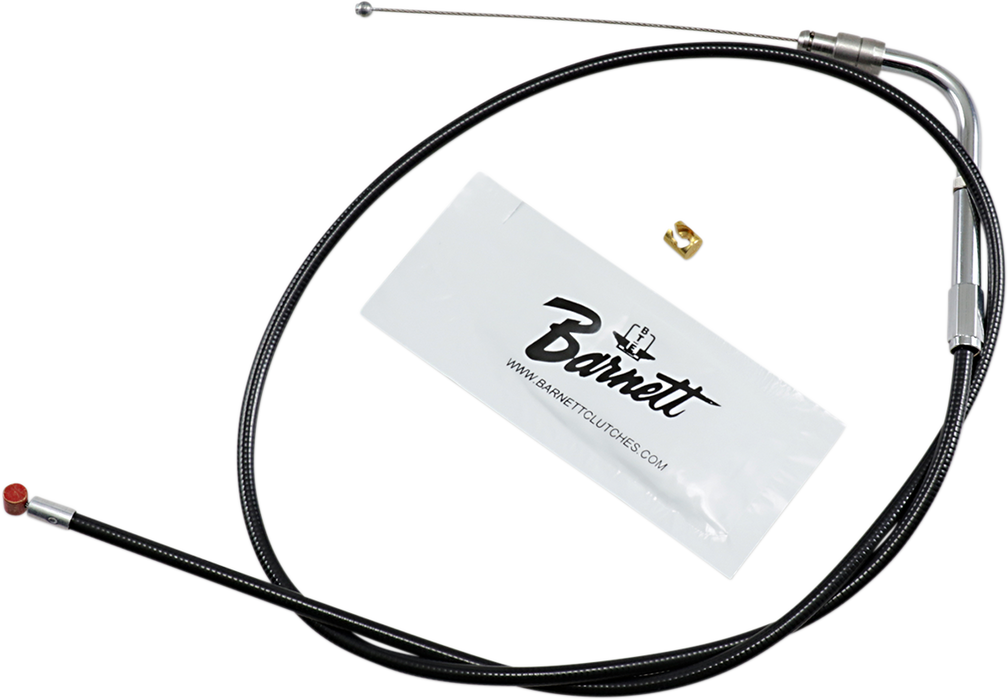 Black Vinyl Throttle Cable - 32" Length