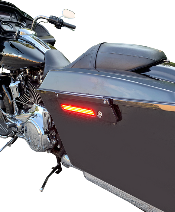 Latch Light - Saddlebag - Red - Black