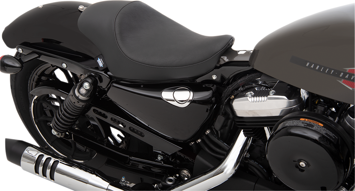 3/4 Solo Seat - Black - Smooth - XL '04-'22