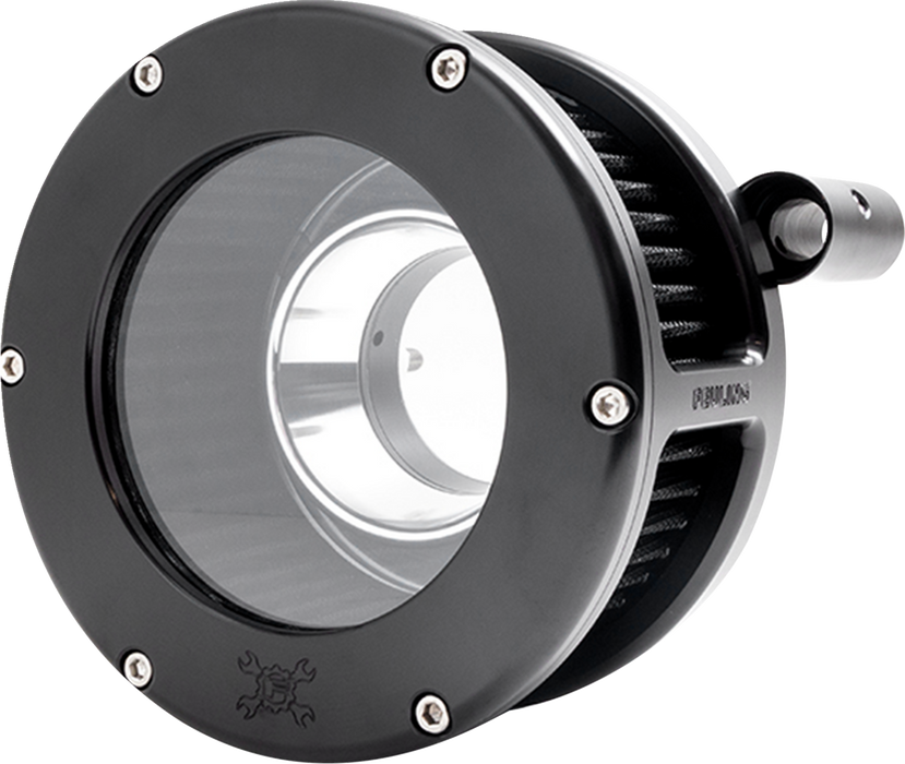 BA Air Cleaner Kit - Black/Clear with Black Filter - '08-'16 Touring TBW
