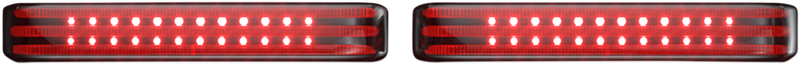 Saddlebag LED Lights - Sequential - Black/Smoke