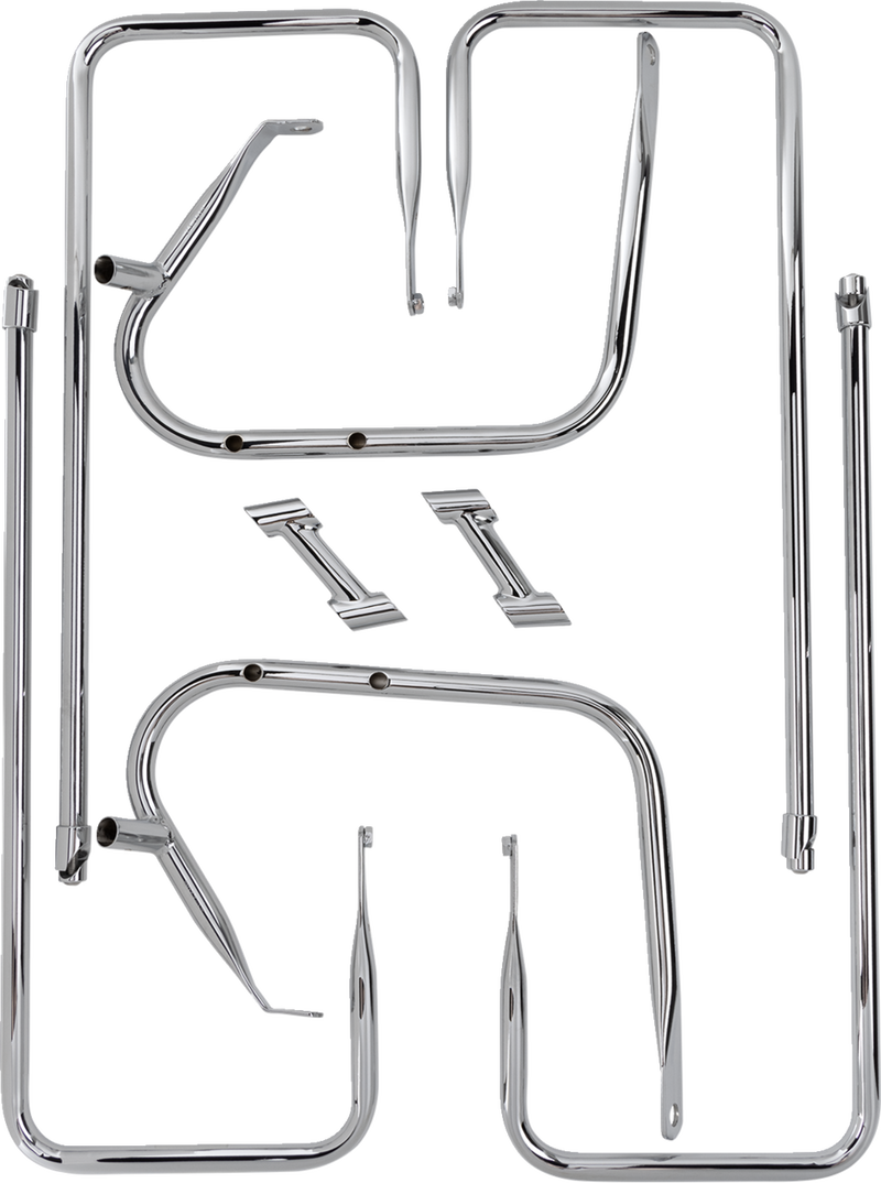 Saddlebag Rail - Chrome - FL '09-'13