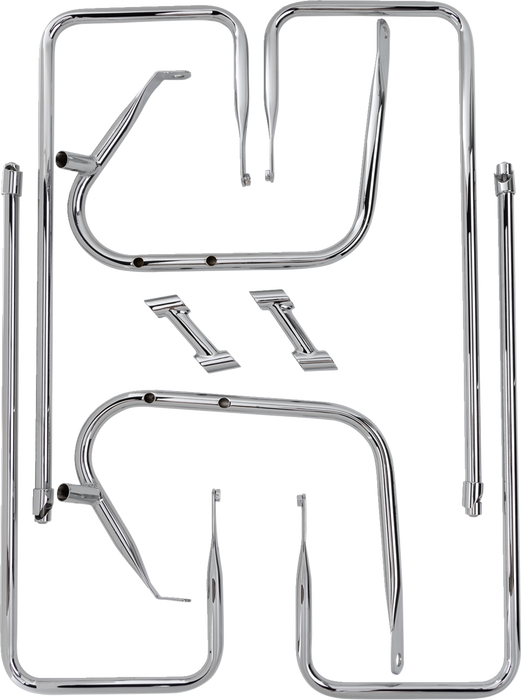 Saddlebag Rail - Chrome - FL '09-'13