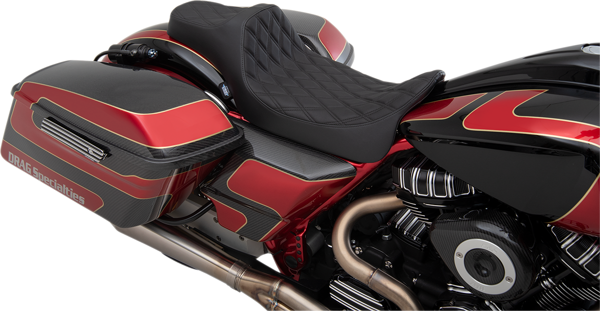 Predator III Seat - Extended Reach - Double Diamond - Black Stitching - FL '08-'23