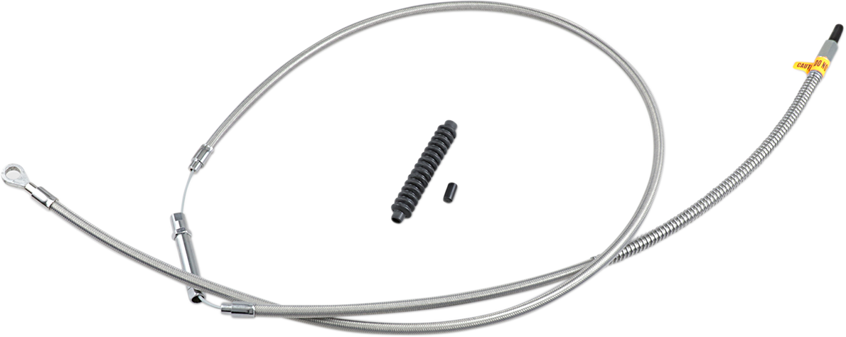 High-Efficiency Stainless Steel Clutch Cable for Harley-Davidson - +12" - '08-'16 Touring/Trike