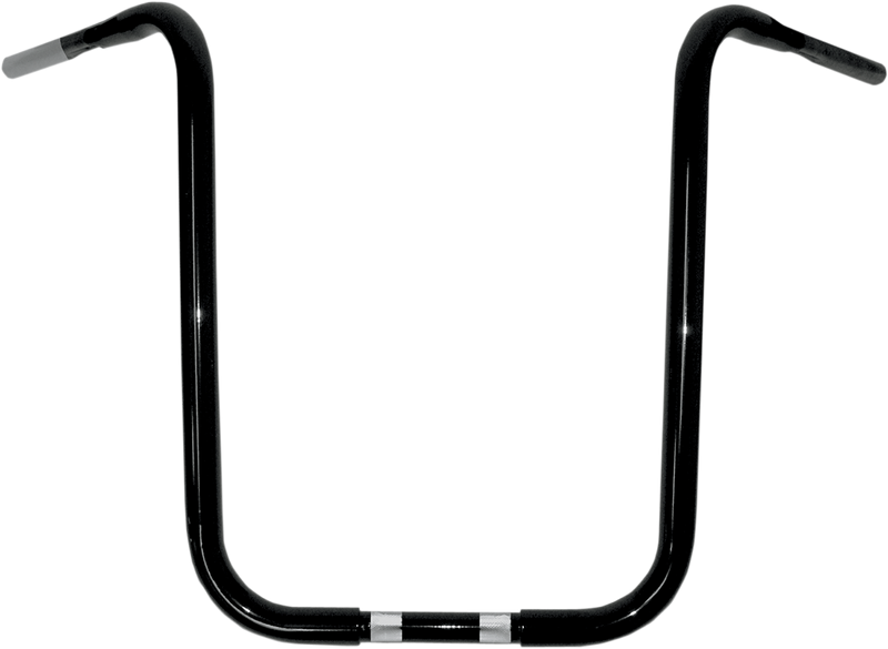 1-1/4" Buffalo Touring Handlebar - 20" - TBW - Black