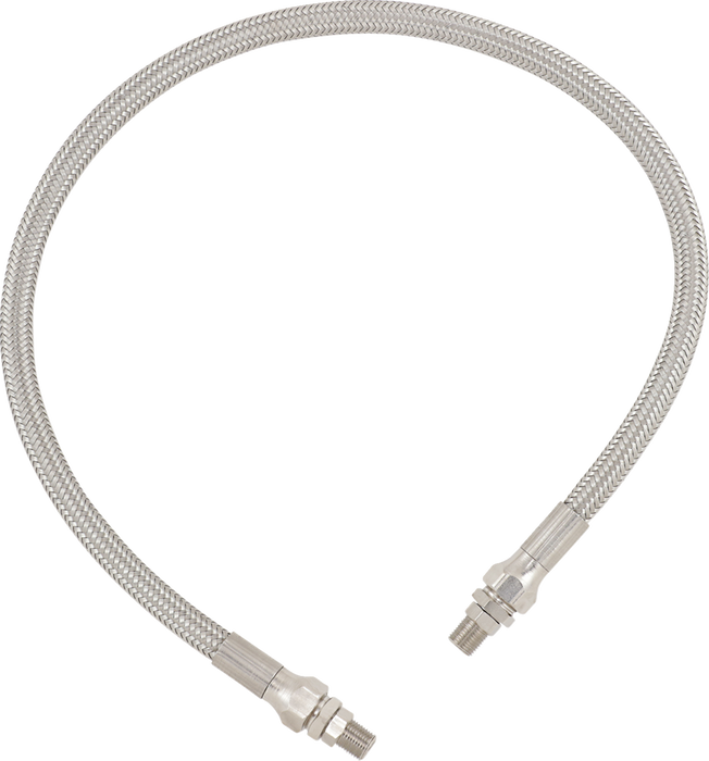 Universal Oil Line - Stainless Steel - 24"
