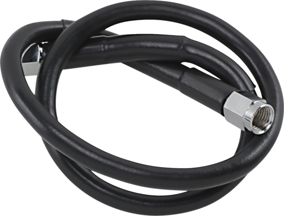 Universal Brake Line - Black - 23"