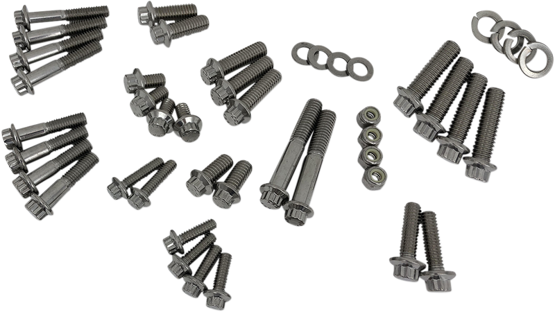 Fastener Kit - Chassis/Trim - 12-Point/Dress-Up - M8 Road Glide