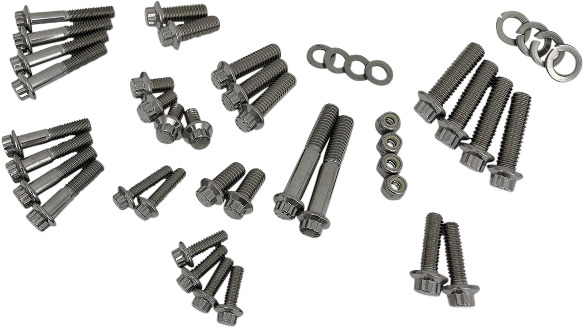 Fastener Kit - Chassis/Trim - 12-Point/Dress-Up - M8 Road Glide