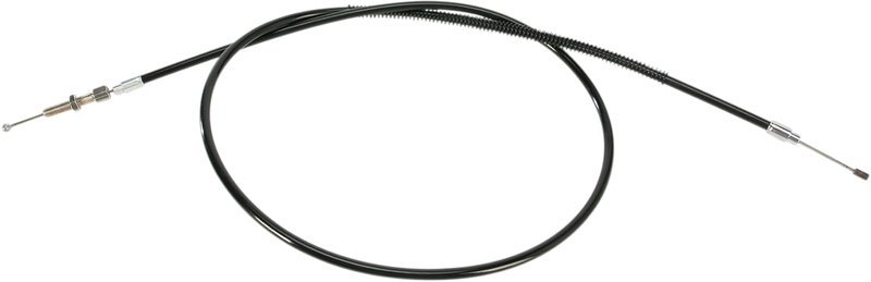High-Efficiency Black Vinyl Clutch Cable - +6" Size