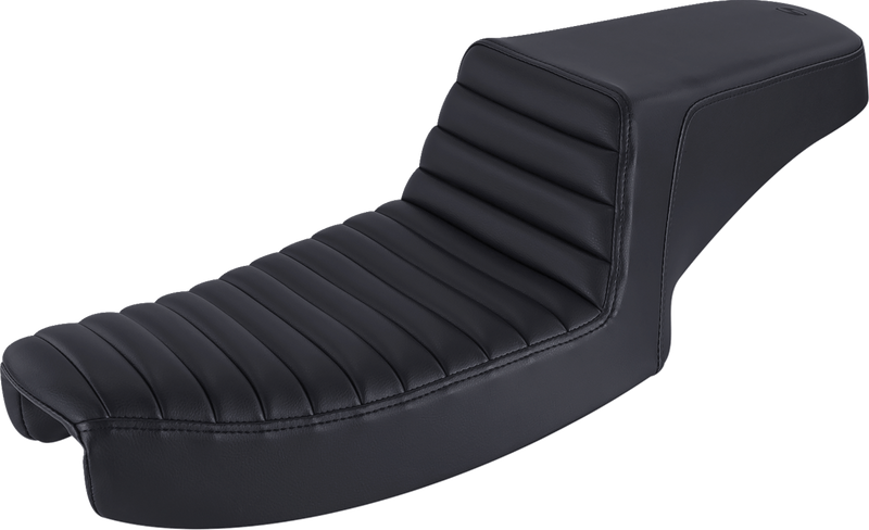 Step-Up Seat - Front Tuck-n-Roll - Black - Dyna