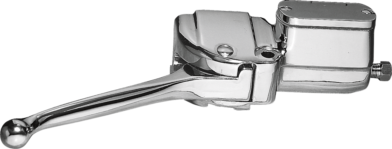 Front Brake Master Cylinder Assembly - Chrome