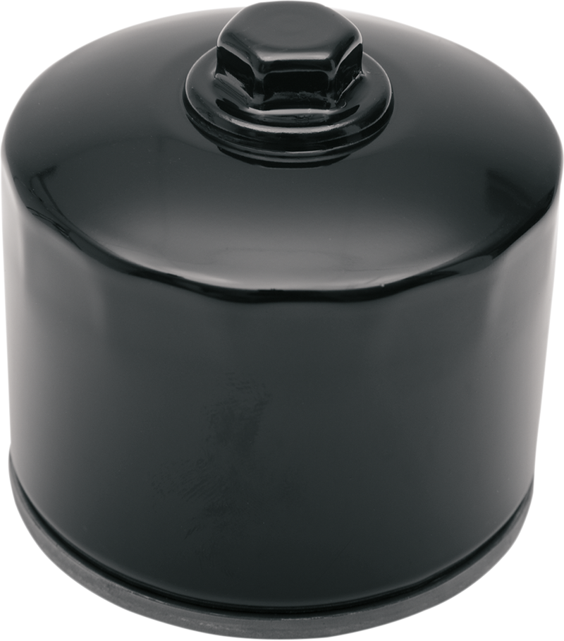 Oil Filter with Nut - Black