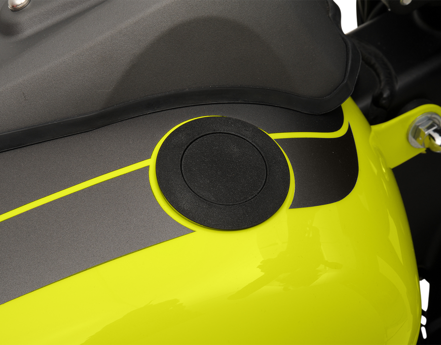 Gas Cap - Vented Pop-Up - Black Wrinkle