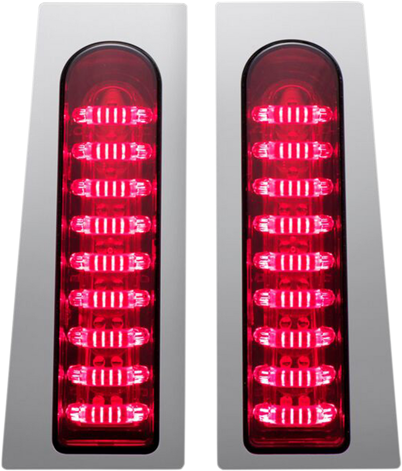 ProBEAMÂ® FillerzÂ® Lights - Red - Chrome