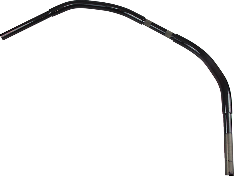 1-1/4" Buffalo Touring Handlebar - Beach - TBW - Black