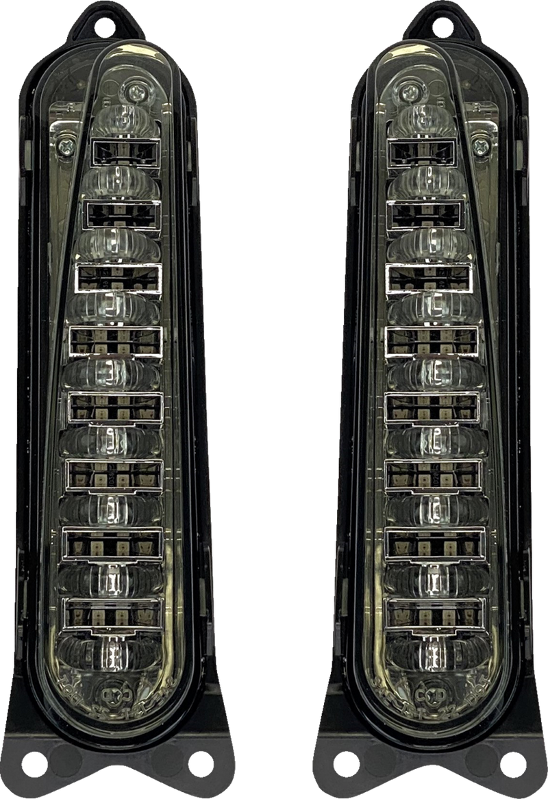 LED Taillight - Run/Brake/Turn - Smoke