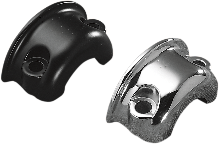 Brake/Clutch Control Clamp Half - Black