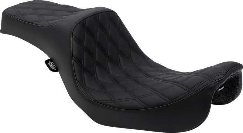 Predator III Seat - Double Diamond - Black Stitching - FXD/FLD '06-'17