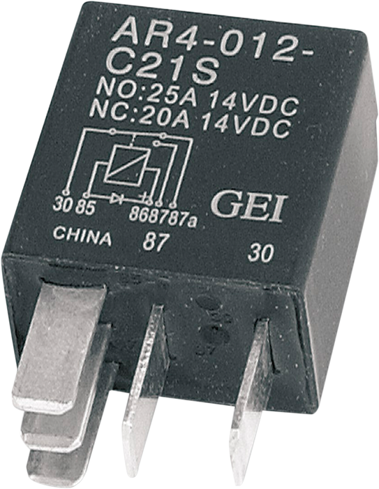 Micro Relay w/ Diode - Harley Davidson