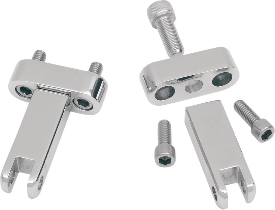 Passenger Peg Mounts - Chrome - FLH/FLT