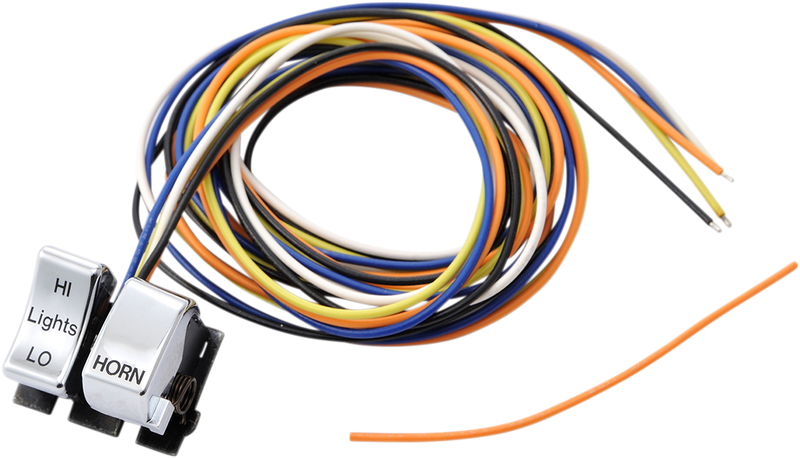 Handlebar Switch Kit - Dimmer/Horn - Chrome