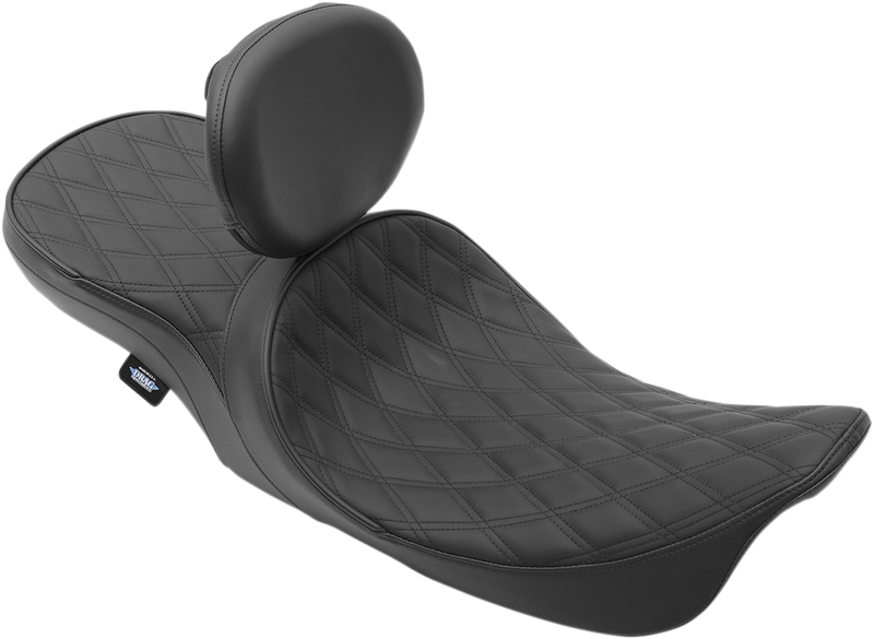 Low Touring Seat - Diamond - Driver's Backrest - FL '99-'07