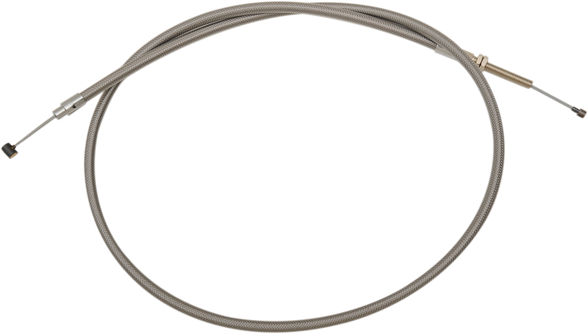 Stainless Steel Clutch Cable - Kawasaki