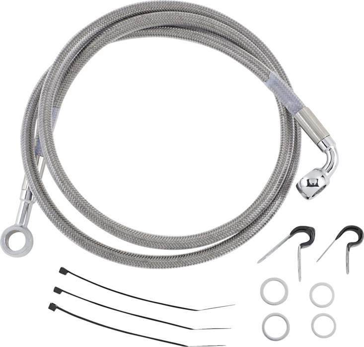 Brake Line - Front - Stainless Steel