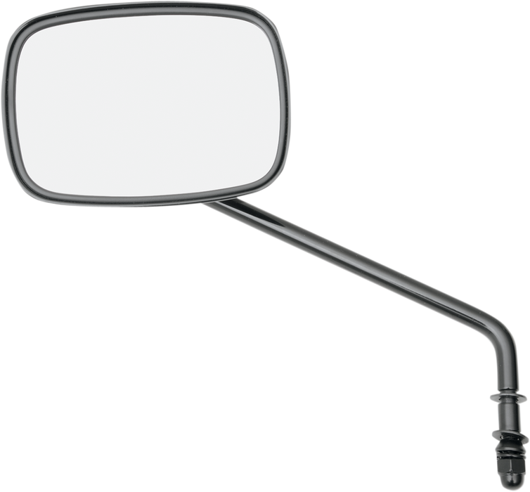 Mirror - Die-Cast - Side View - Low Rider - Black - Left/Right