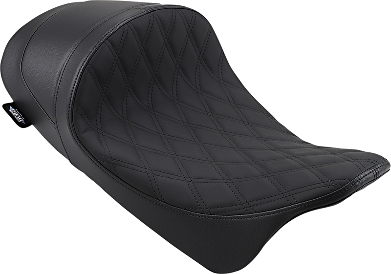 Forward Low Solo Seat - Diamond - Black Stitching - FL '08-'23