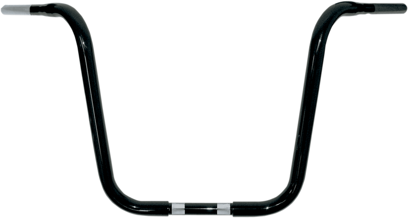 1-1/4" Buffalo Touring Handlebar - 18" - TBW - Black