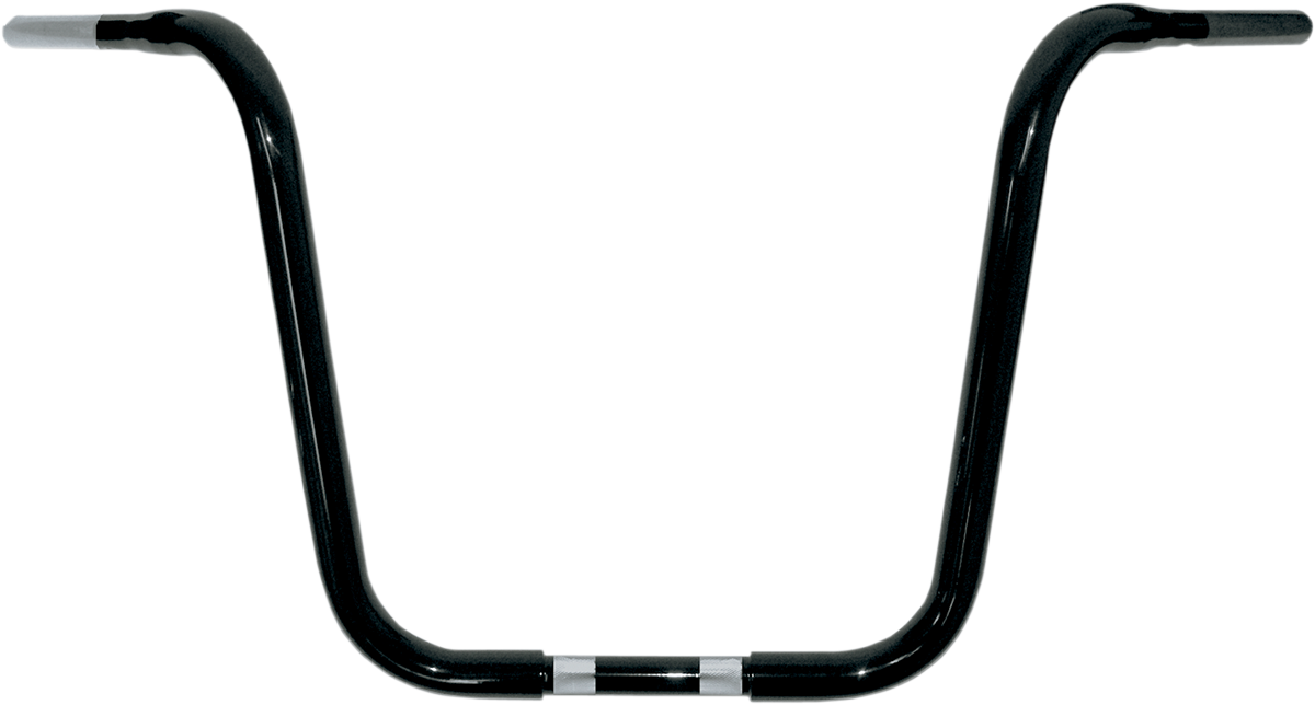 1-1/4" Buffalo Touring Handlebar - 18" - TBW - Black