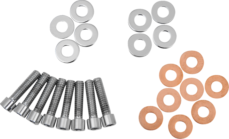 Bolt Set - Rocker Box - Smooth - '84-'03 Harley-Davidson