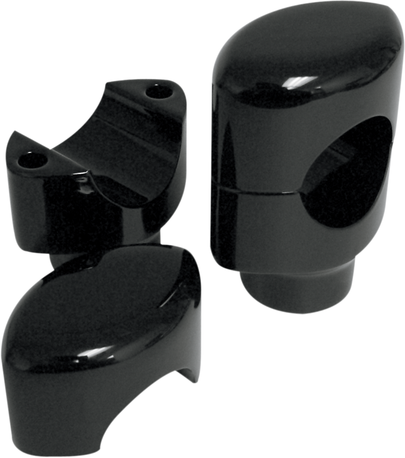 Big Buffalo Handlebar Risers - 1-1/2" - Black