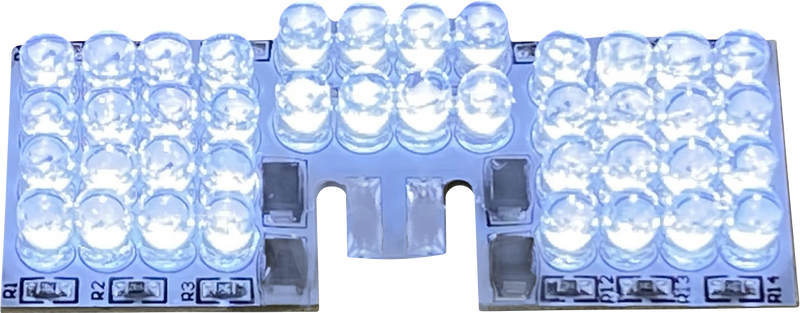 LED Fender Light Tip Board - White