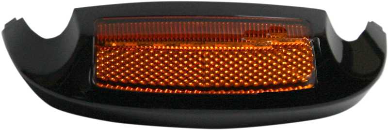 LED Front Fender Tip - Amber LED/Amber Lens - Black
